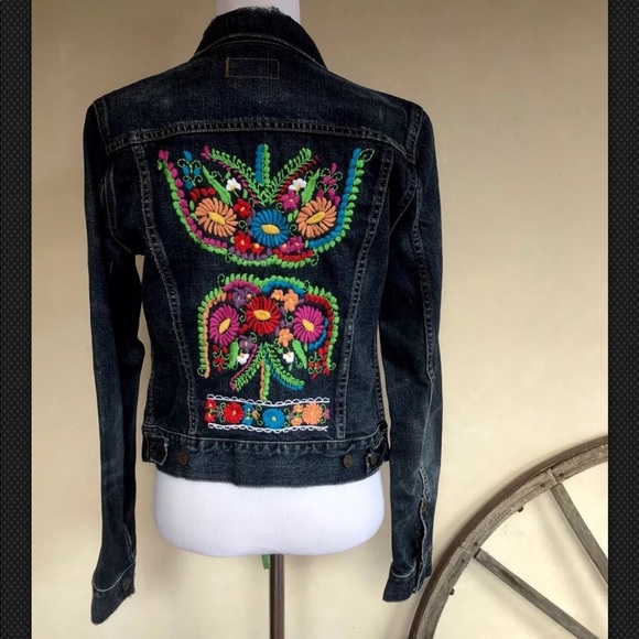 SOLD-RALPH LAUREN Southwestern Embroidered Jacket - Picture 3 of 8